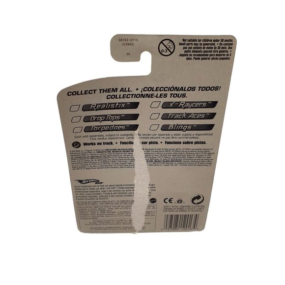 Hot Wheels 063 Track Aces 3 of 10 Collectable Car 2005 Toy BOX DAMAGE - Picture 9 of 9